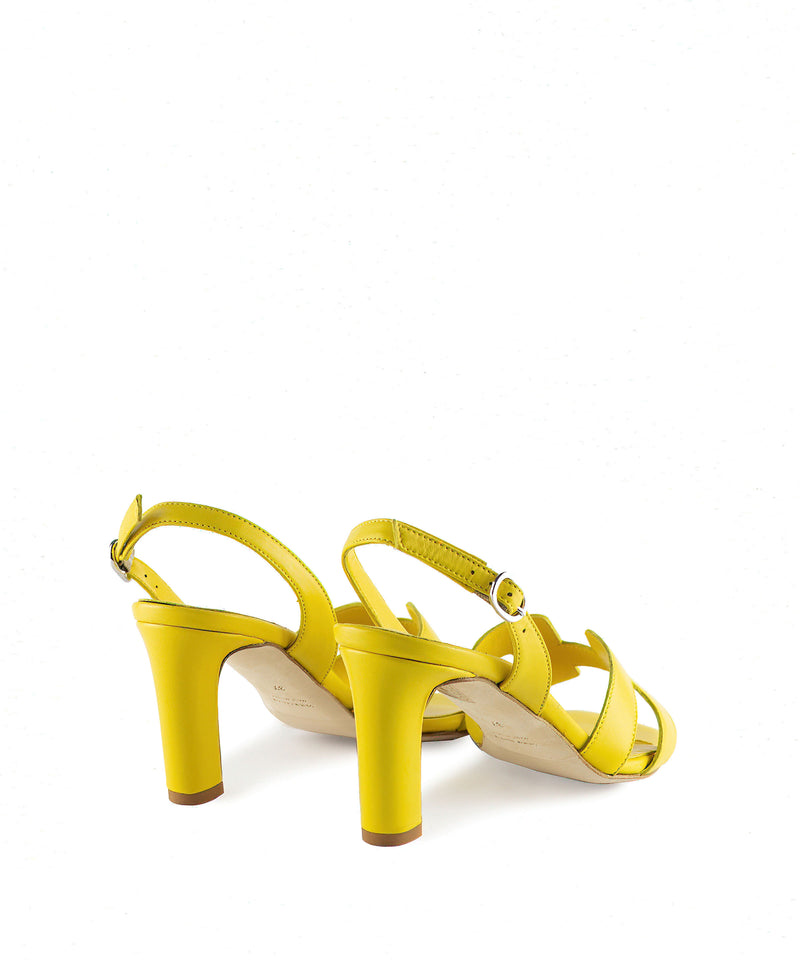 Sandali da donna gialli modello H