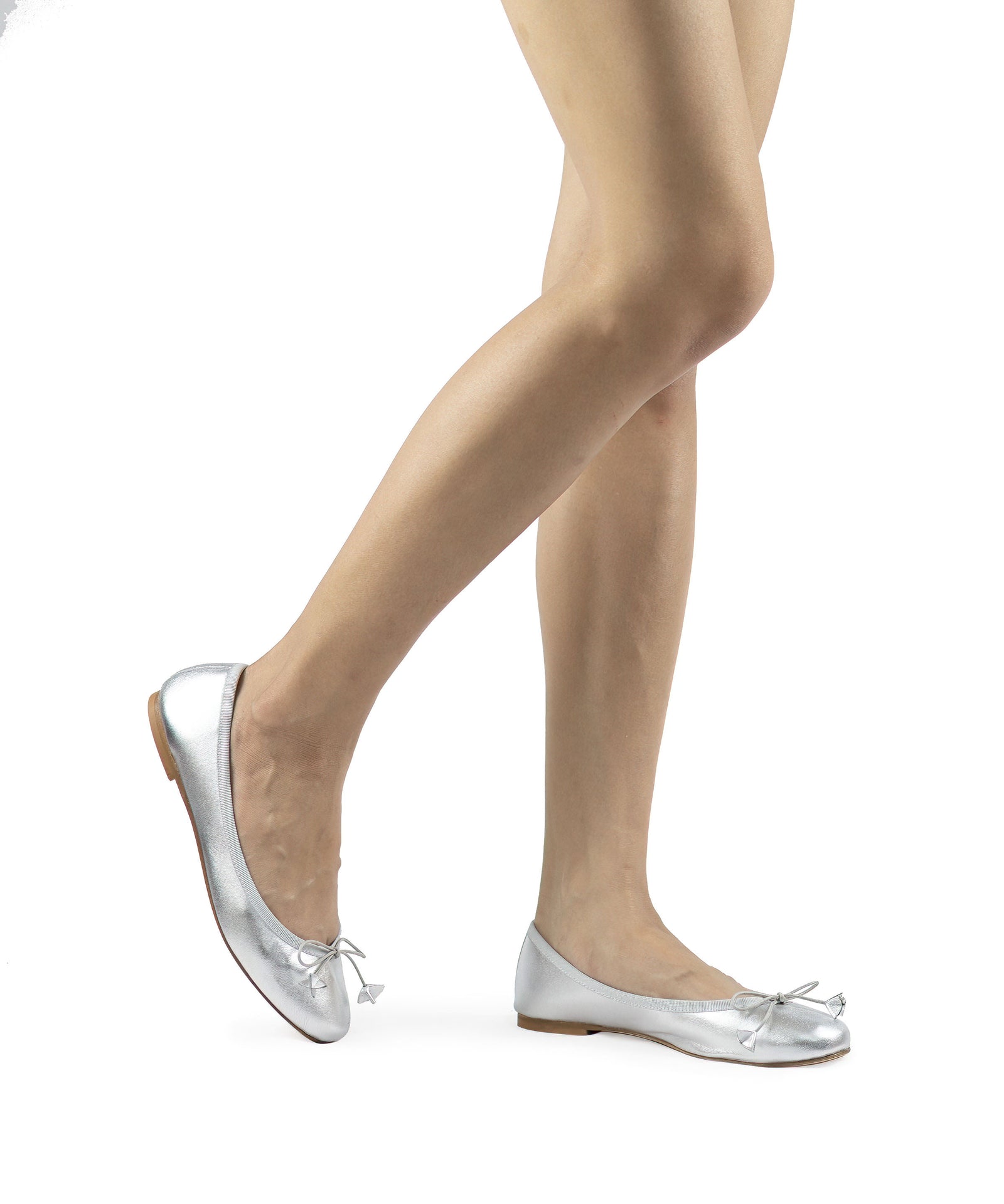 Ballerine da donna argento L'Artigiano di Brera