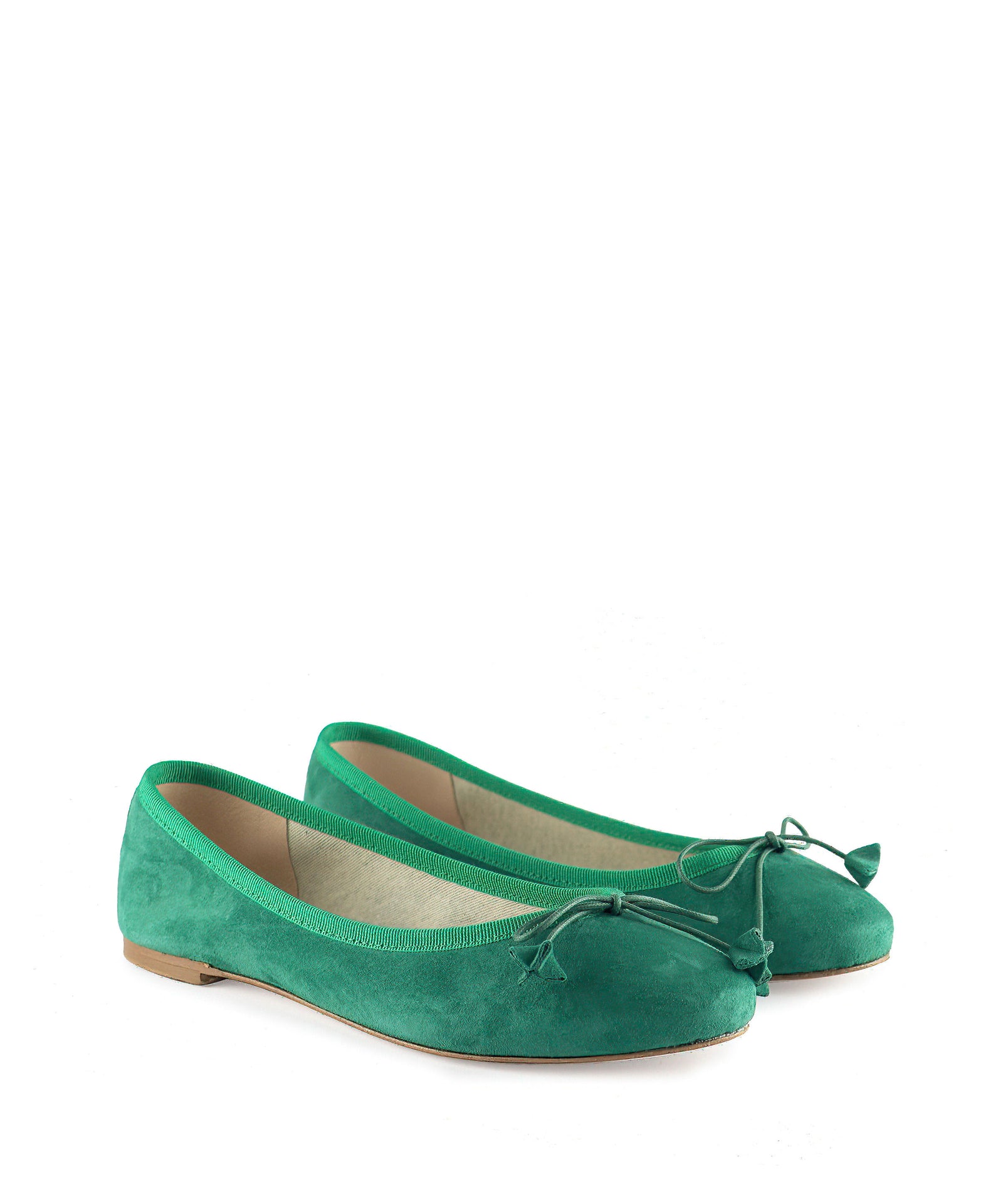 Ballerine Verdi Ballerine Zebrate Green Pointed Women's Ballet