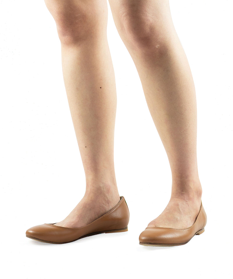WONDERS - A8661 Ballerina Piatta Da Donna In Colore Cuoio. Modello WONDERS - A8661 Ballerina Piatta Da Donna In Colore Cuoio. Modello