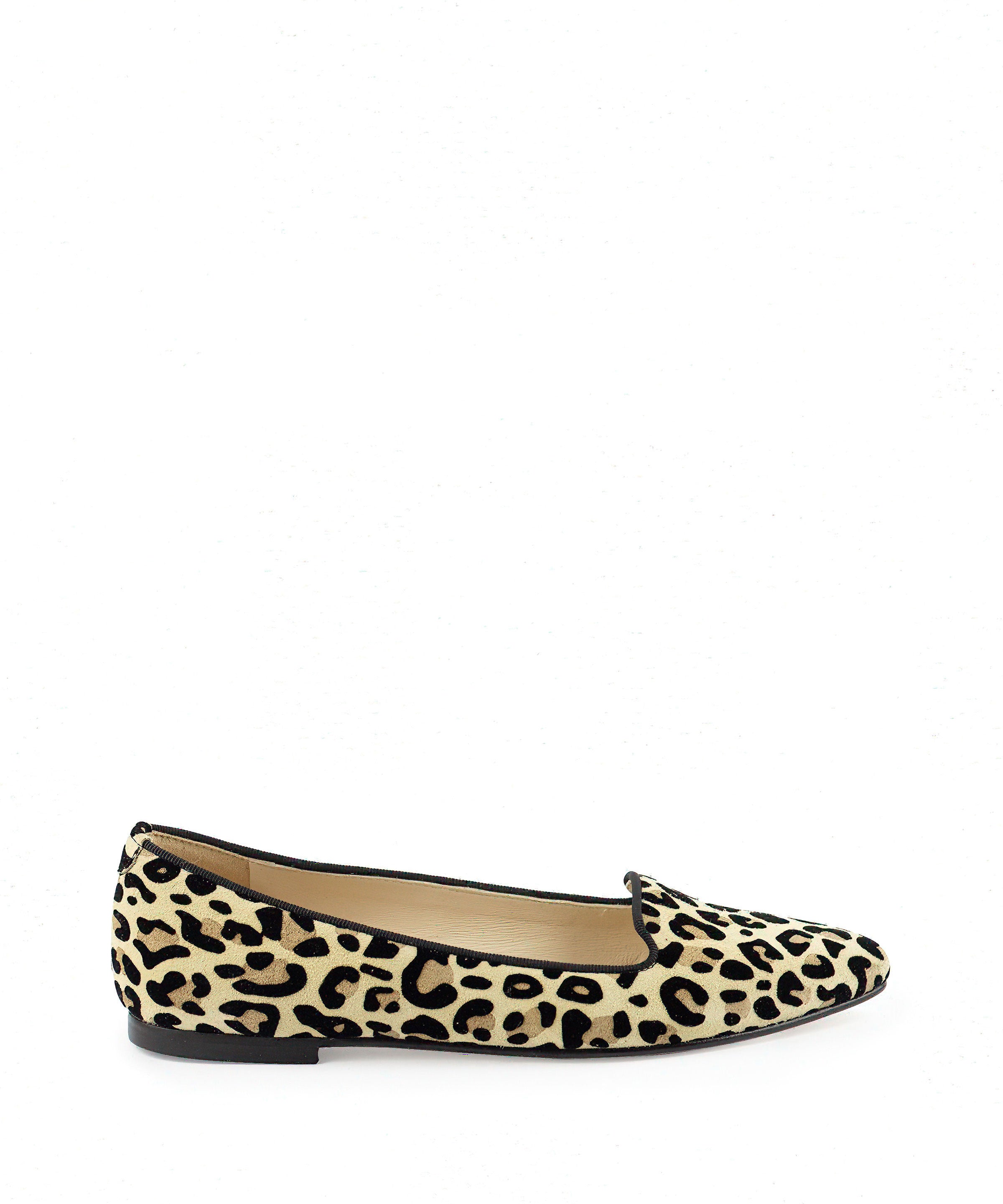 Leopard pointed slippers - L'Artigiano di Brera