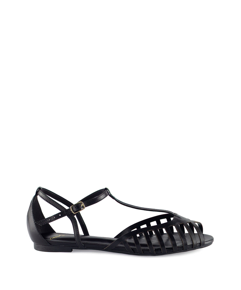 Sandalo Artigianale Schiava Rock Nero Da Donna - Foto 10